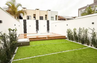 Sobrado lindo de viver à venda no jardim sofia com 03 suítes e  piscina