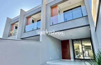 Sobrado geminado com 1 suíte mais 2 quartos à venda no costa e silva
