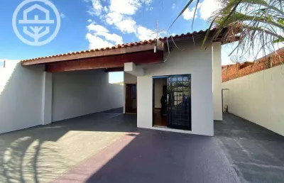 Casa com 2 dormitórios à venda, 80 m² por r$ 340.000,00 - residencial grande horizonte - barretos/sp