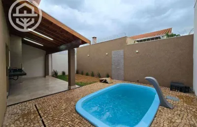 Casa com 3 dormitórios sendo 1 suíte à venda, 130 m² por r$ 450.000 - mais parque - barretos/sp