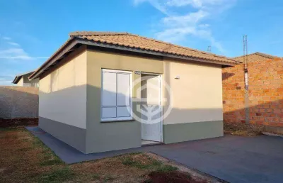 Casa com 2 dormitórios à venda, 50 m² por r$ 175.000,00 - conjunto habitacional vida nova - barretos/sp