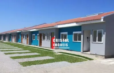 Casa 2 dormitórios em condomínio fechado (residencial villagio pontal - ponta grossa) - cv4355