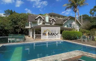 Sobrado à venda, 562 m² por r$ 2.800.000,00 - chácara santa lúcia dos ypes - carapicuíba/sp