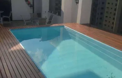 Apartamento cobertura com 5 suítes à venda, 450 m² por r$ 4.500.000 - campo belo - são paulo/sp