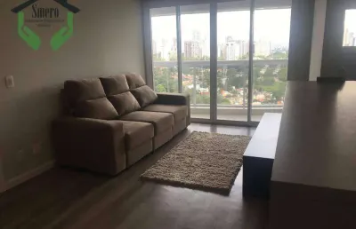 Apartamento com 1 dormitório para alugar, 50 m² por r$ 6.500,00/mês - alphaville - barueri/sp