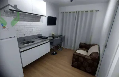 Apartamento com 1 dormitório para alugar, 24 m² por r$ 2.260,00/mês - vila butantã - são paulo/sp