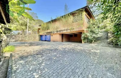 Sobrado com 5 dormitórios, 923 m² - venda por r$ 2.950.000,00 ou aluguel por r$ 20.782,68/mês - vila santo antônio - cotia/sp