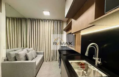 Apartamento com 1 dormitório para alugar, 24 m² por r$ 3.136,09/mês - vila butantã - são paulo/sp