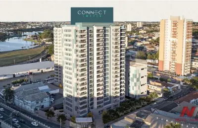 Connect impper - apartamento 02 dormitórios à venda ao lado do automóvel clube - são josé do rio preto/sp