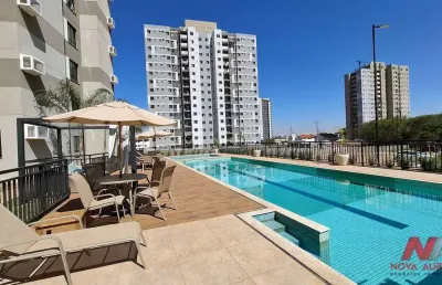 Naif art residence - apartamento 02 dormitórios para locação no condomínio naif art residence - são josé do rio preto/sp