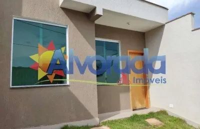 Casa para venda em santa luzia, novo centro, 3 dormitórios, 1 suíte, 1 banheiro, 2 vagas