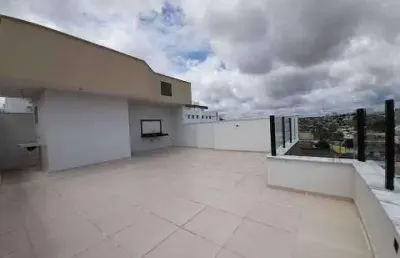 Cobertura para venda em belo horizonte, santa branca, 3 dormitórios, 1 suíte, 1 banheiro, 2 vagas