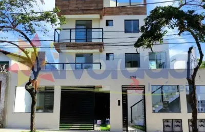 Cobertura para venda em belo horizonte, santa branca, 3 dormitórios, 1 suíte, 1 banheiro, 3 vagas