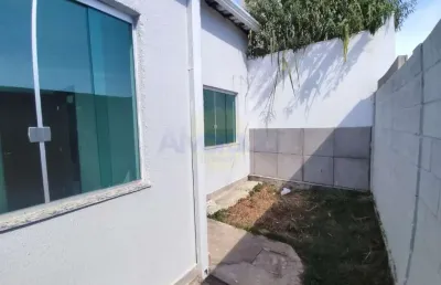 Casa para venda em santa luzia, novo centro, 2 dormitórios, 1 banheiro, 1 vaga