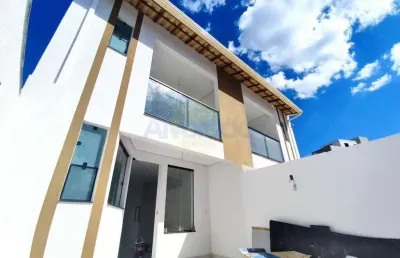 Casa para venda em santa luzia, liberdade, 3 dormitórios, 2 suítes, 3 banheiros, 2 vagas