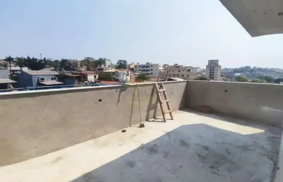 Cobertura para venda em belo horizonte, são joão batista (venda nova), 3 dormitórios, 1 suíte, 2 banheiros, 2 vagas