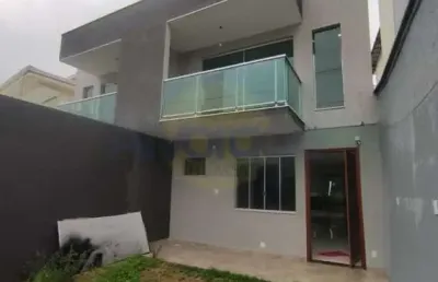 Casa para venda em santa luzia, liberdade, 3 dormitórios, 1 suíte, 3 banheiros, 4 vagas