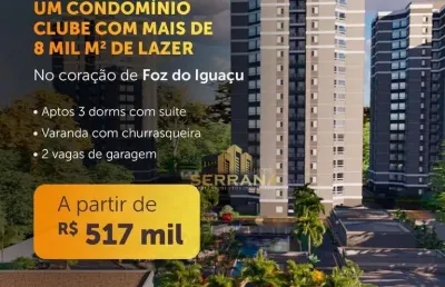 Apartamento com 3 quartos à venda na Rua Rosa Cirilo de Castro, Jardim Polo Centro, Foz do Iguaçu