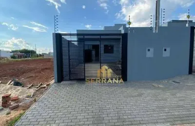 Casa com 2 dormitórios à venda, 48 m² por r$ 320.000 - vila maria - foz do iguaçu/pr