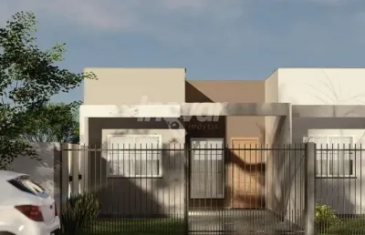 Casa com 2 dormitórios à venda, vila pioneiro, toledo - pr