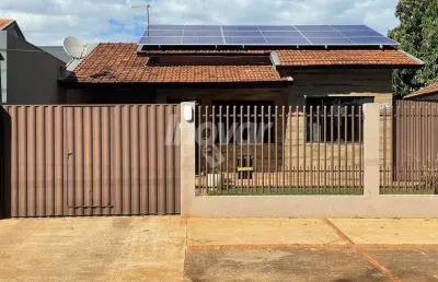 Casa com 3 dormitórios à venda, jardim coopagro, toledo - pr