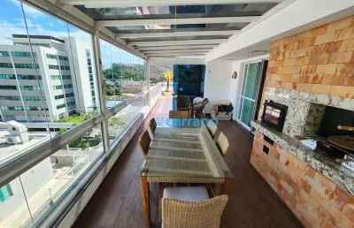 Cobertura com 3 dormitórios à venda, 250 m² por r$ 1.990.000,00 - itacorubi - florianópolis/sc