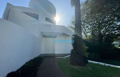 Casa com 5 dormitórios à venda(5 suítes), 546 m² por r$ 6.800.000 - lagoa da conceição - florianópolis/sc