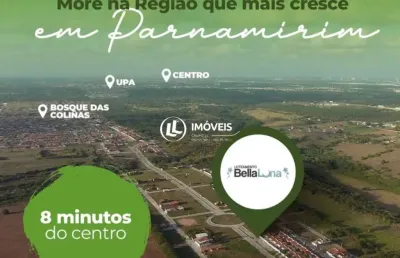Terreno no loteamento bella luna proximo a nova esperança - parnamirim