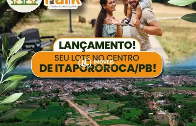 Terrenos em itapororoca - pb no loteamento central park