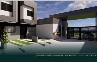 Casa em condomínio fechado com 2 quartos à venda na protássio de camargo sampaio, 96, lopes de oliveira, sorocaba por r$ 285.000