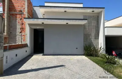 Casa em condomínio fechado com 3 quartos à venda na avenida josé santos almeida, 999, jardim residencial villagio ipanema i, sorocaba por r$ 715.000
