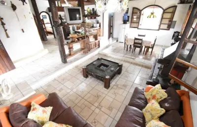Casa com 3 quartos à venda no parque balneário oásis, peruíbe  por r$ 850.000