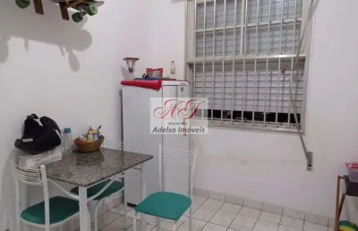 Imperdível apartamento à venda em santos-sp, no bairro embaré: 1 quarto, 1 sala, 1 banheiro, 1 vaga de garagem, 40m². venha conferir!