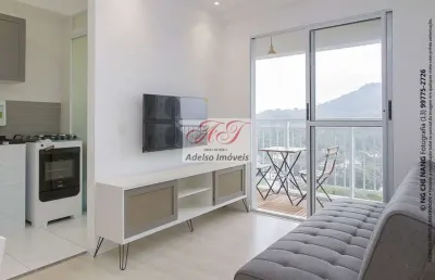 Imperdível: apartamento à venda em santos-sp, morro nova cintra, 2 quartos, 1 sala, 1 vaga de garagem, 54,00 m² de área!