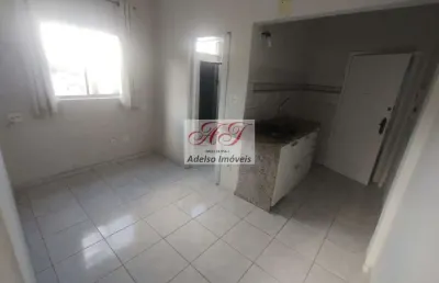Apartamento à venda ou locação em são vicente-sp, bairro itararé: 1 quarto, 1 sala, 1 banheiro, 40m². confira!