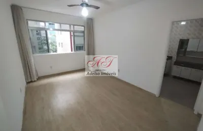 Apartamento para locação em santos-sp no bairro josé menino com 1 quarto, 1 sala, 1 banheiro e 1 vaga de garagem, 65m².