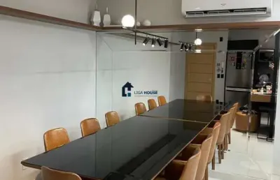 Apartamento 3 quartos sendo 1 suíte,  edifício felicitá, jardim cuiabá/mt.