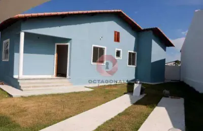 Casa com 2 dormitórios à venda, 70 m² por r$ 380.000,00 - jardim atlântico leste (itaipuaçu) - maricá/rj