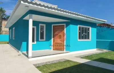 Casa com 3 dormitórios à venda, 96 m² por r$ 565.000,00 - jardim atlântico oeste (itaipuaçu) - maricá/rj