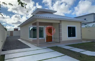 Casa com 3 quartos à venda, 100 m² por r$ 610.000 - jardim atlântico leste (itaipuaçu) - maricá/rj
