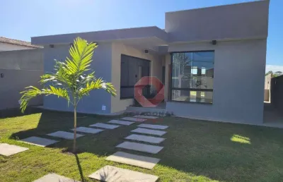 Casa com 3 quartos à venda, 99 m² por r$ 595.000 - jardim atlântico central (itaipuaçu) - maricá/rj