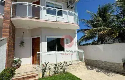 Casa com 2 quartos à venda, 120 m² por r$ 420.000 - jardim atlântico central (itaipuaçu) - maricá/rj