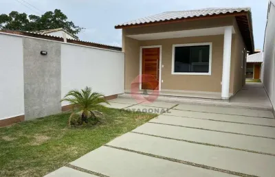 Casa com 2 quartos à venda, 82 m² por r$ 480.000 - barroco (itaipuaçu) - maricá/rj