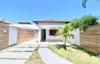 Casa com 3 quartos à venda, 100 m² por r$ 628.000 - jardim atlântico oeste (itaipuaçu) - maricá/rj