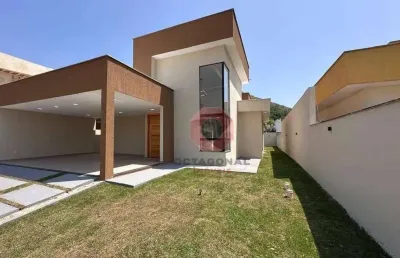 Casa com 3 quartos  à venda, 140 m² por r$ 740.000 - cajueiros - maricá/rj