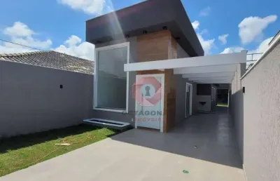 Casa com 3 quartos à venda, 90 m² por r$ 570.000 - jardim atlântico leste (itaipuaçu) - maricá/rj