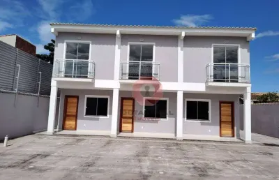 Casa com 2 dormitórios à venda, 62 m² por r$ 345.000,00 - jardim atlântico oeste (itaipuaçu) - maricá/rj