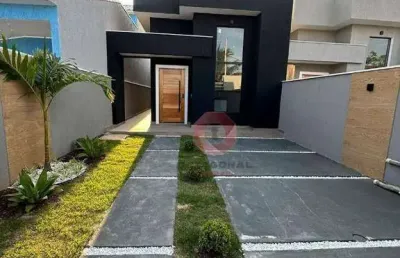 Casa com 3 dormitórios à venda, 96 m² por r$ 550.000,00 - jardim atlântico central - maricá/rj