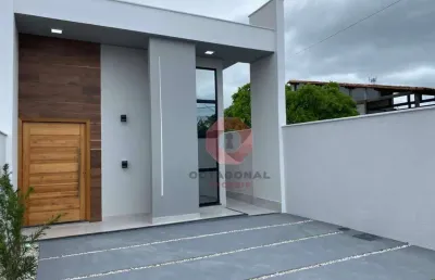 Casa com 3 dormitórios à venda, 95 m² por r$ 598.000,00 - jardim atlântico central (itaipuaçu) - maricá/rj