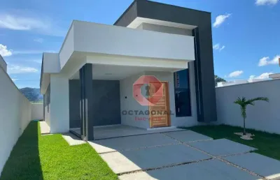 Casa com 3 quartos à venda, 80 m² por r$ 595.000 - pindobas - maricá/rj